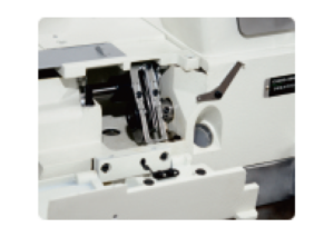 The threading cam moves outwards